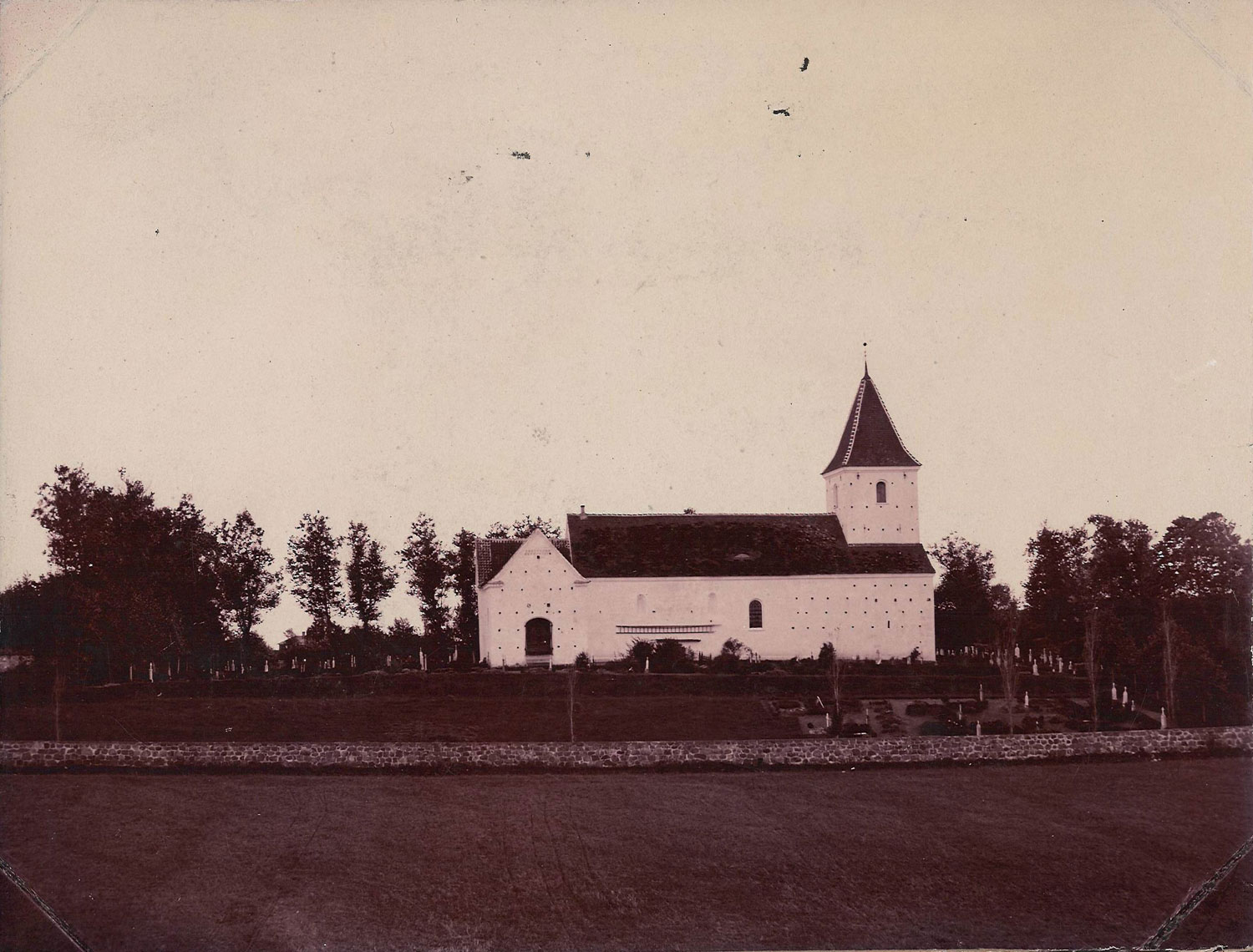 Malling Kirke ca. 1920