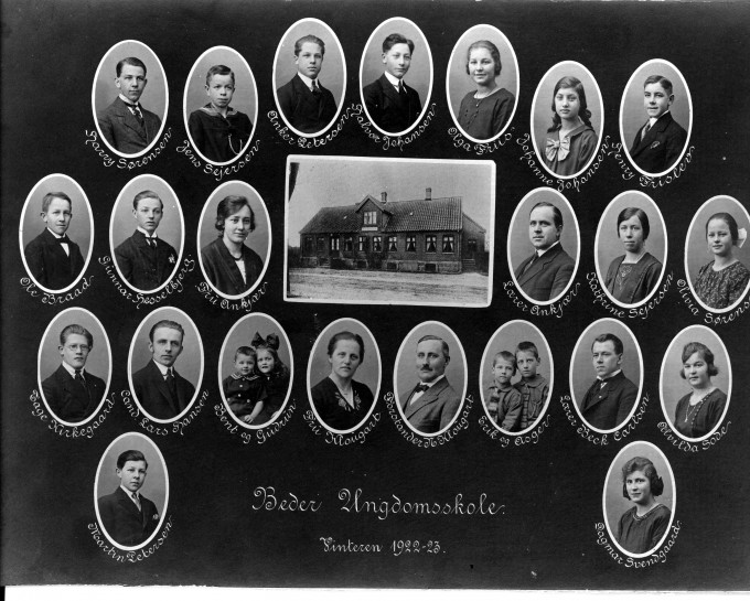 Beder Ungdomsskole 1922-23